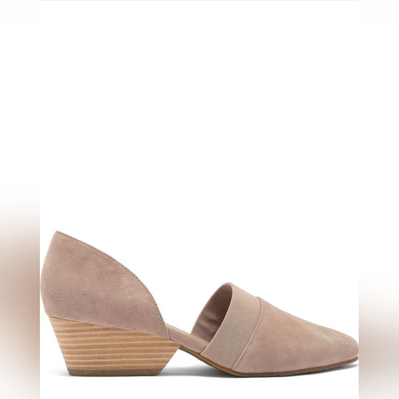 Eileen Fisher Hilly Wedge d'Orsay Pump Earth 10 M - Picture 5 of 6